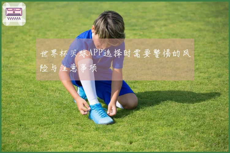 世界杯买球APP选择时需要警惕的风险与注意事项